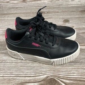 Kids size 2 PUMA platform tennis H